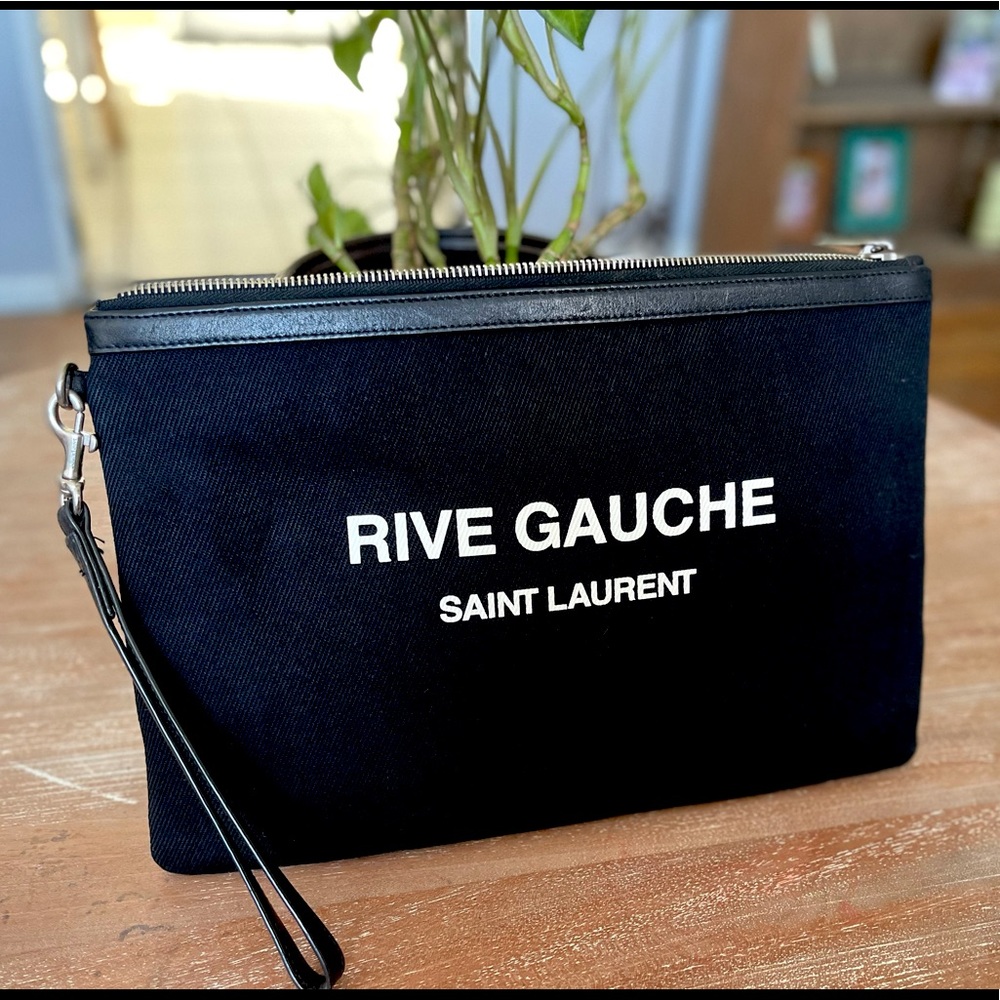 Ysl Rive Gauche Wristlet - image 1